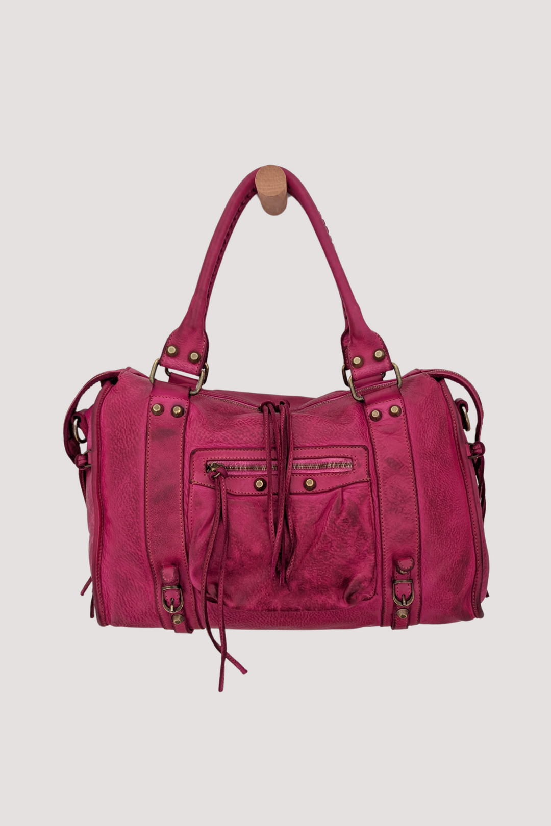 BAYSIDE84 Classic Fringe Hobo Bag - Warehouse Clearance (Last One)