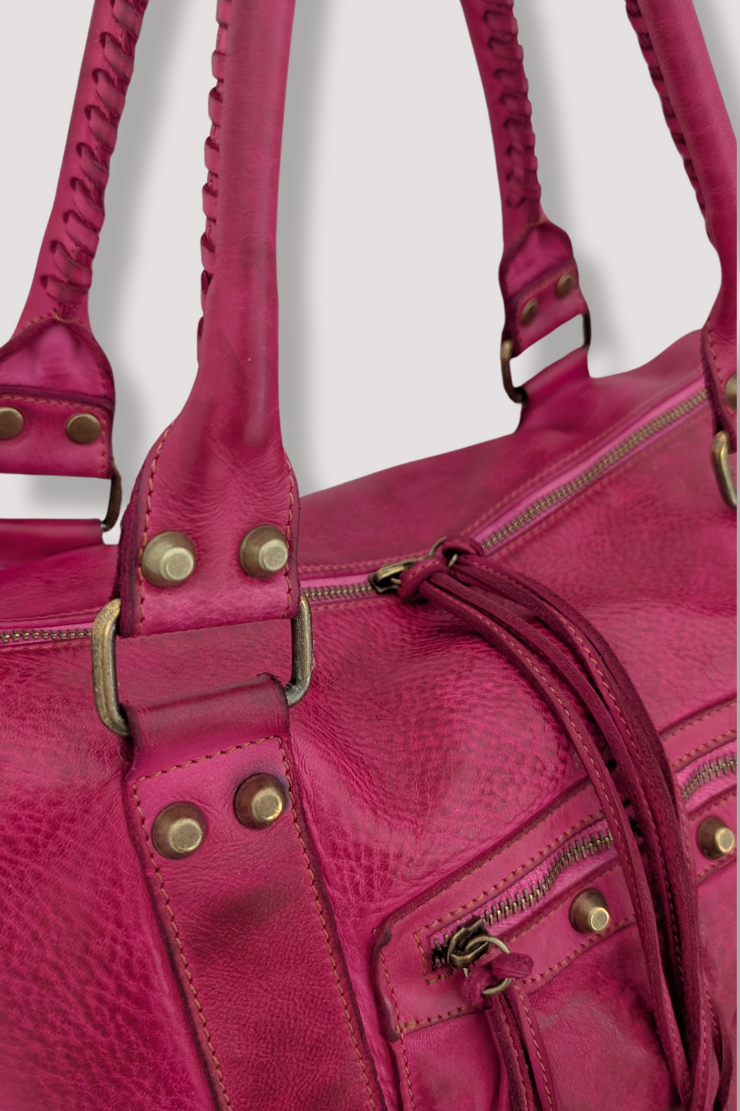 BAYSIDE84 Classic Fringe Hobo Bag - Warehouse Clearance (Last One)