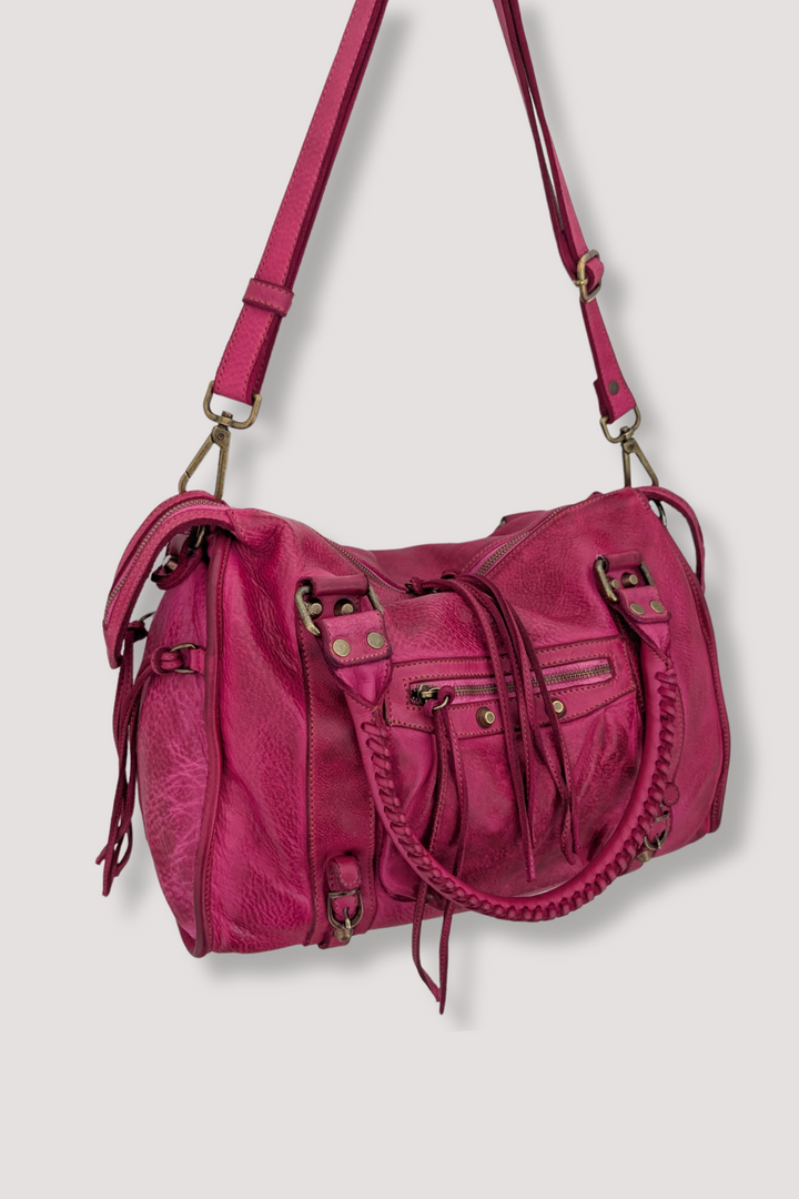 BAYSIDE84 Classic Fringe Hobo Bag - Warehouse Clearance (Last One)