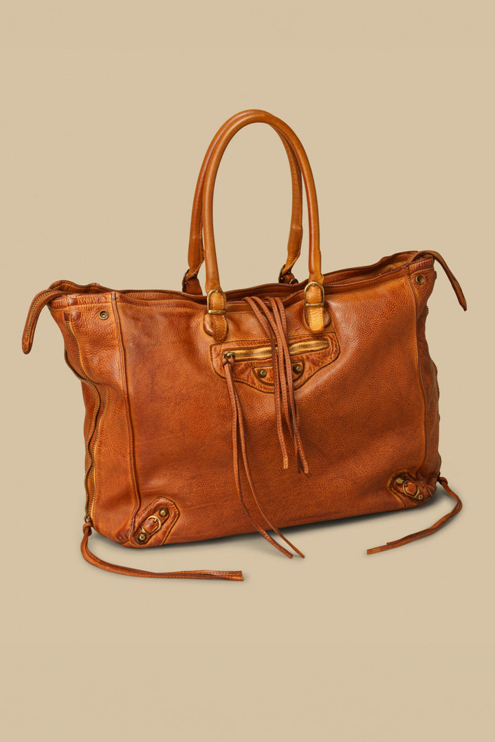 Bayside84 XL Classic Fringe Tote - Warehouse Clearance