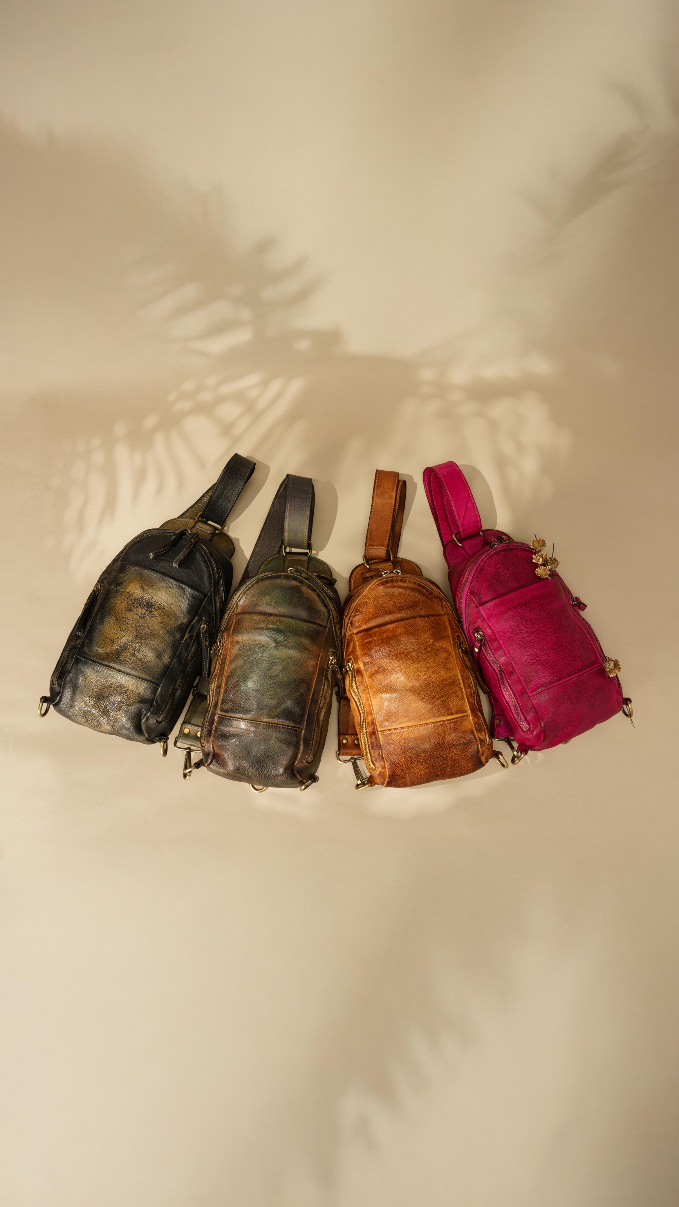 LUSHER.co - Soft Vintage Italian Leather Bags