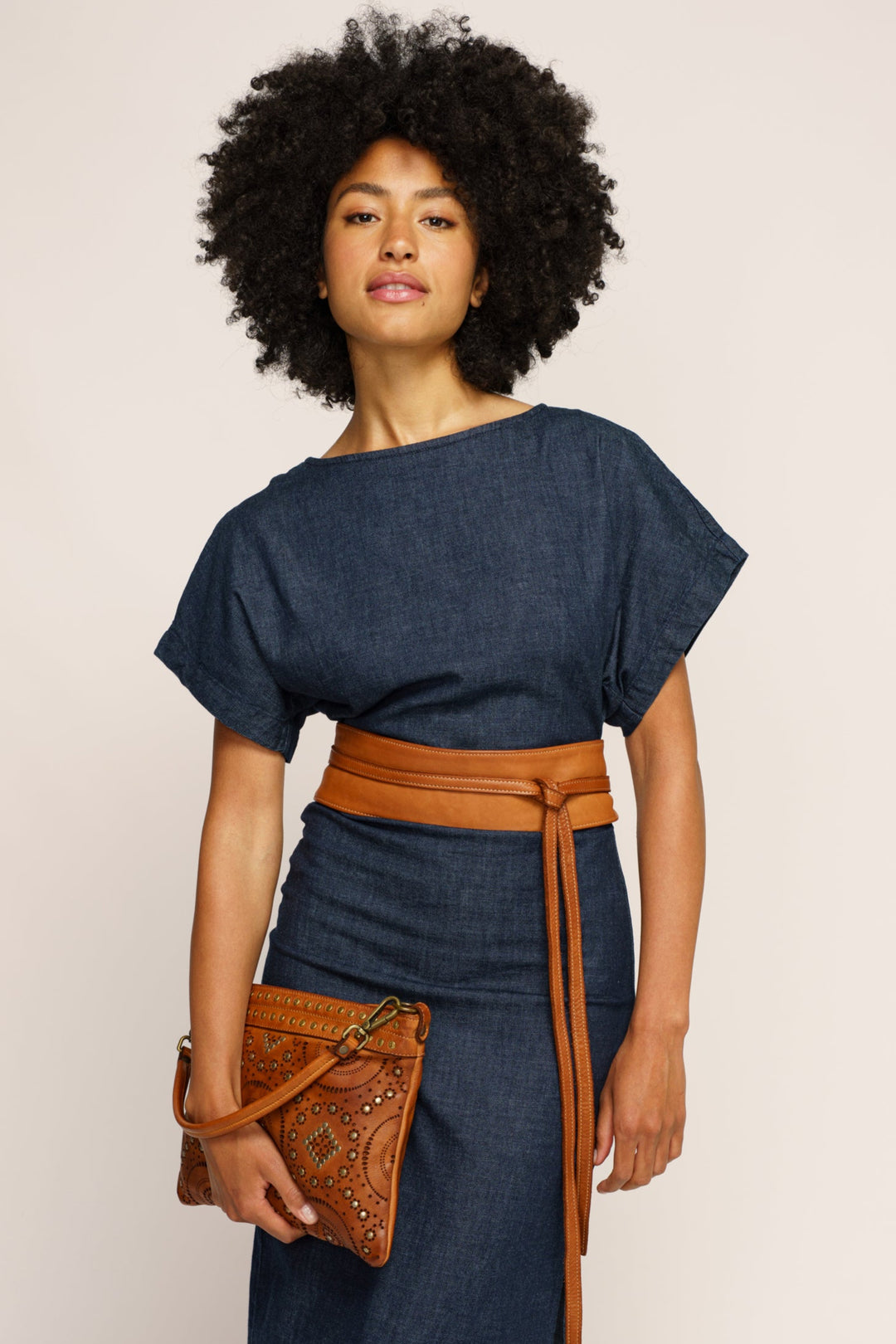 LUSHER LEATHER WRAP OBI BELT, COGNAC LEATHER WRAP OBI BELT, BUTTERY SOFT CALFSKIN LEATHER WRAP BELT, LEATHER KIMONO BELT,