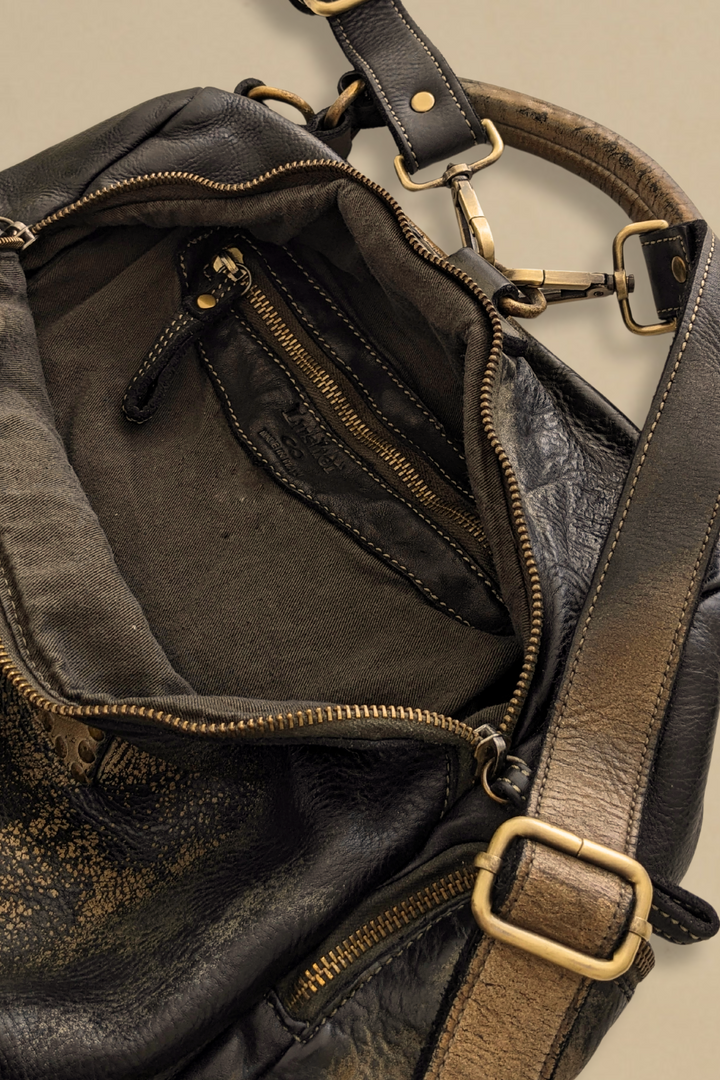 Quest Backpack Purse - Black Raw Onyx - Limited Edition