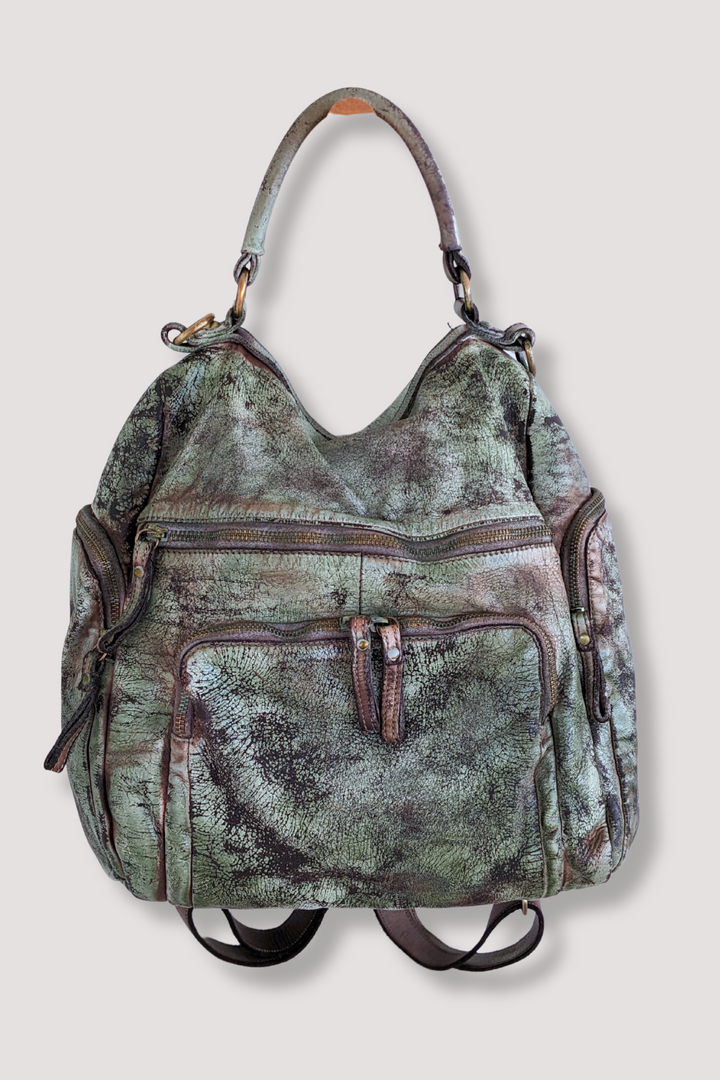 Quest Backpack Purse - Variscite Turquoise