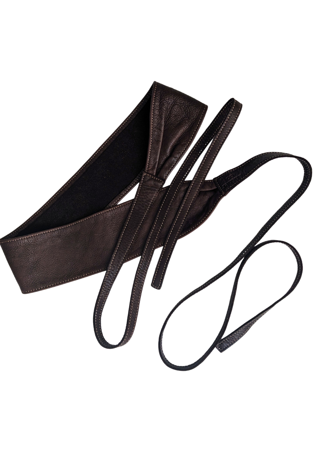 Obi Wrap Belt - Brown