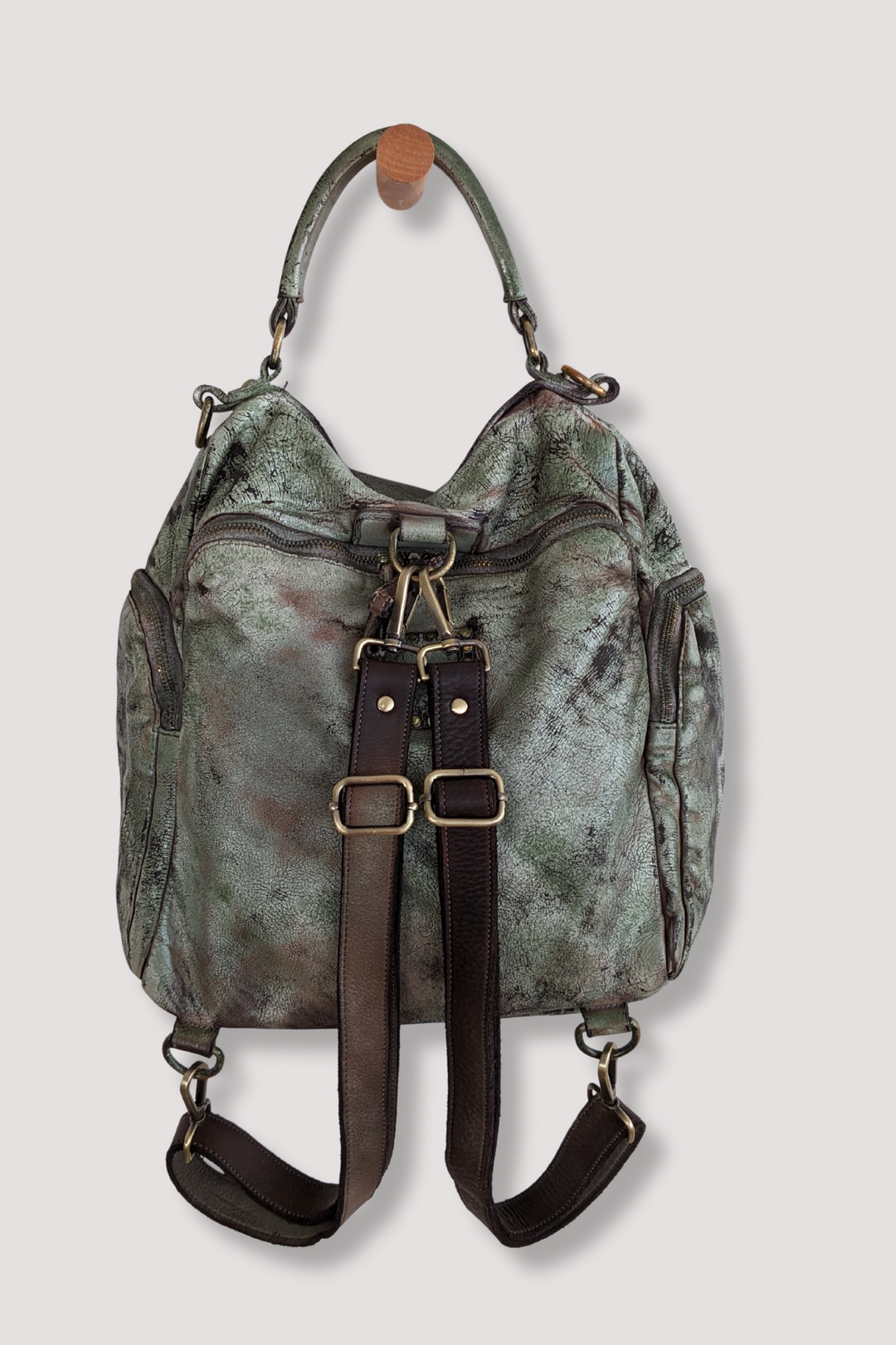 Quest Backpack Purse - Variscite Turquoise