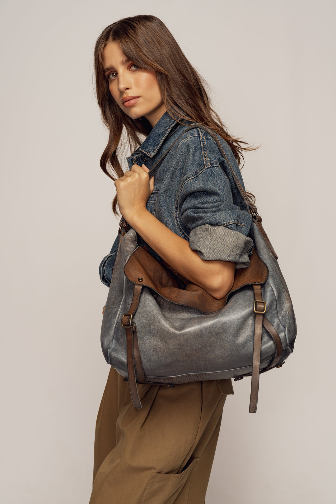 Lusher House of Vintage Bags, Lusher Reviews, Lusher Best Selling Bags, Lusher Blue Messenger