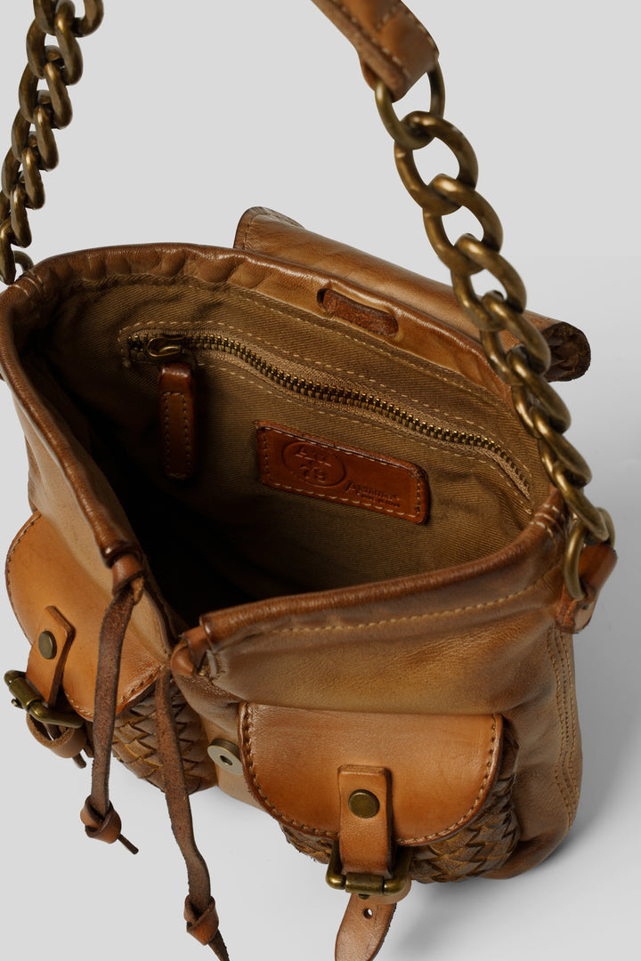 AU79 Woven Multipocket Chain Bag