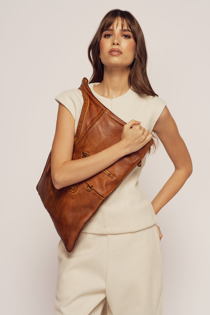 Bayside84 Stardust Shoulder & Crossbody - Cognac