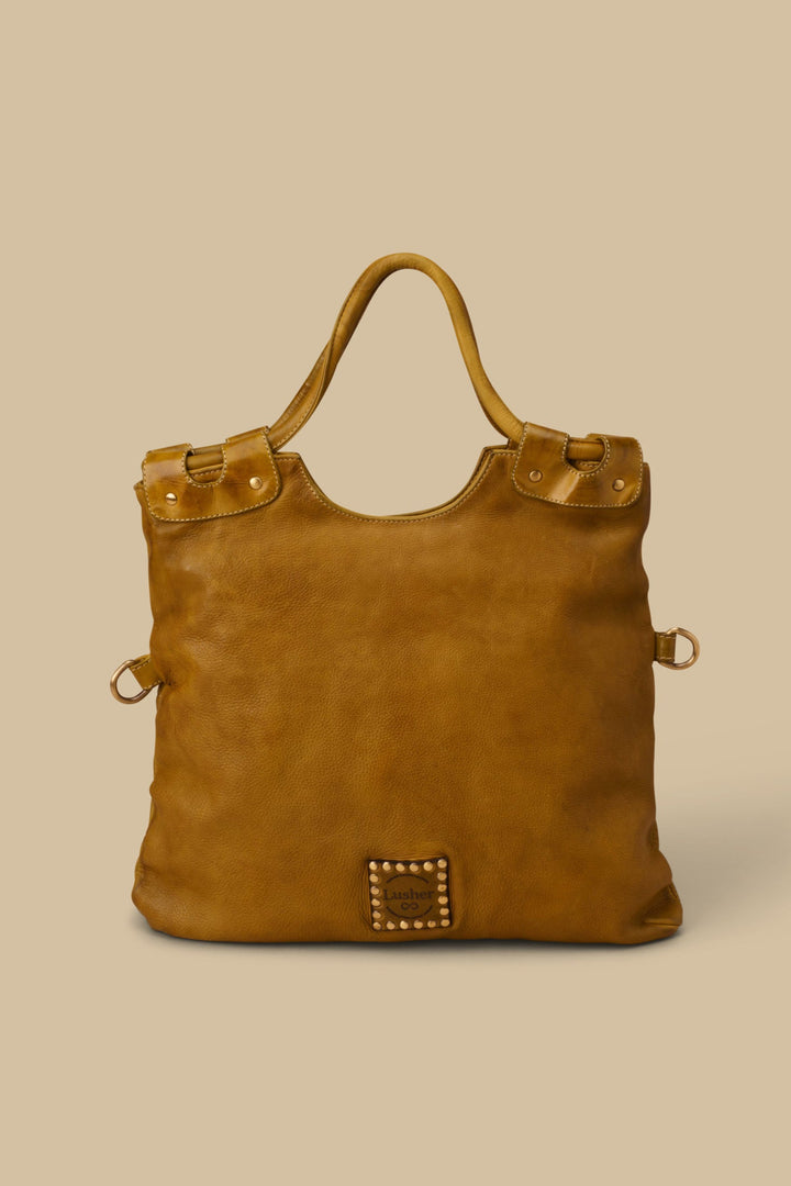 Bella Foldover Tote - Pistachio Green
