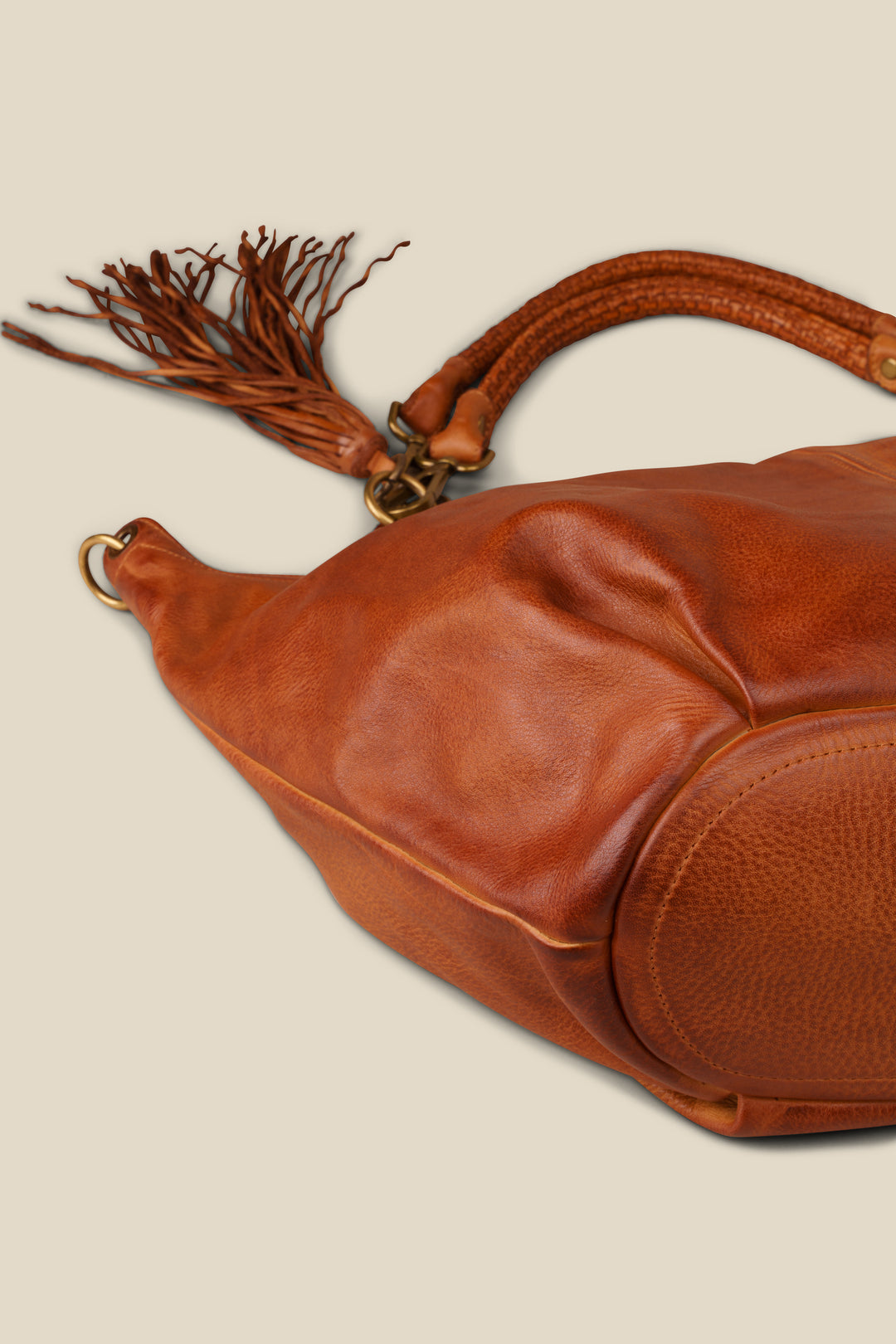 LUSHER CALLA LILY XL HOBO, LUSHER + BAYSIDE84 COLLAB, LUSHER LEATHER HOBO BAGS, CONVERTIBLE HOBO CROSSBODY, XL LEATHER CROSSBODY HOBO 