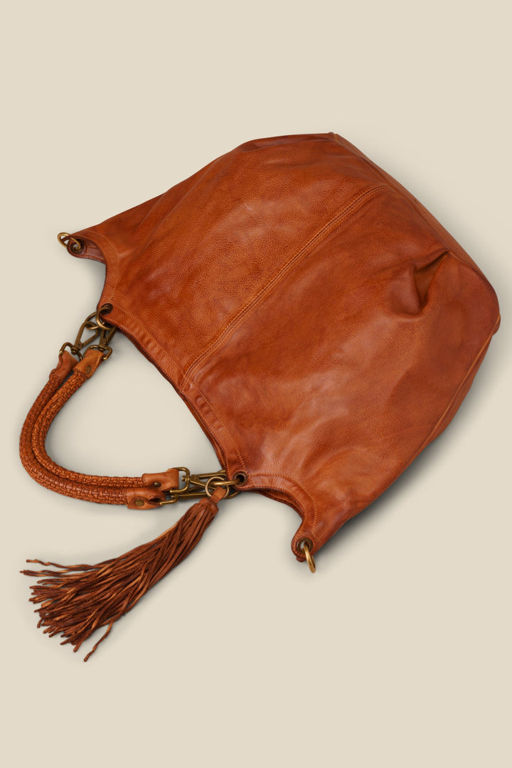 LUSHER CALLA LILY XL HOBO, LUSHER + BAYSIDE84 COLLAB, LUSHER LEATHER HOBO BAGS, CONVERTIBLE HOBO CROSSBODY, XL LEATHER CROSSBODY HOBO 
