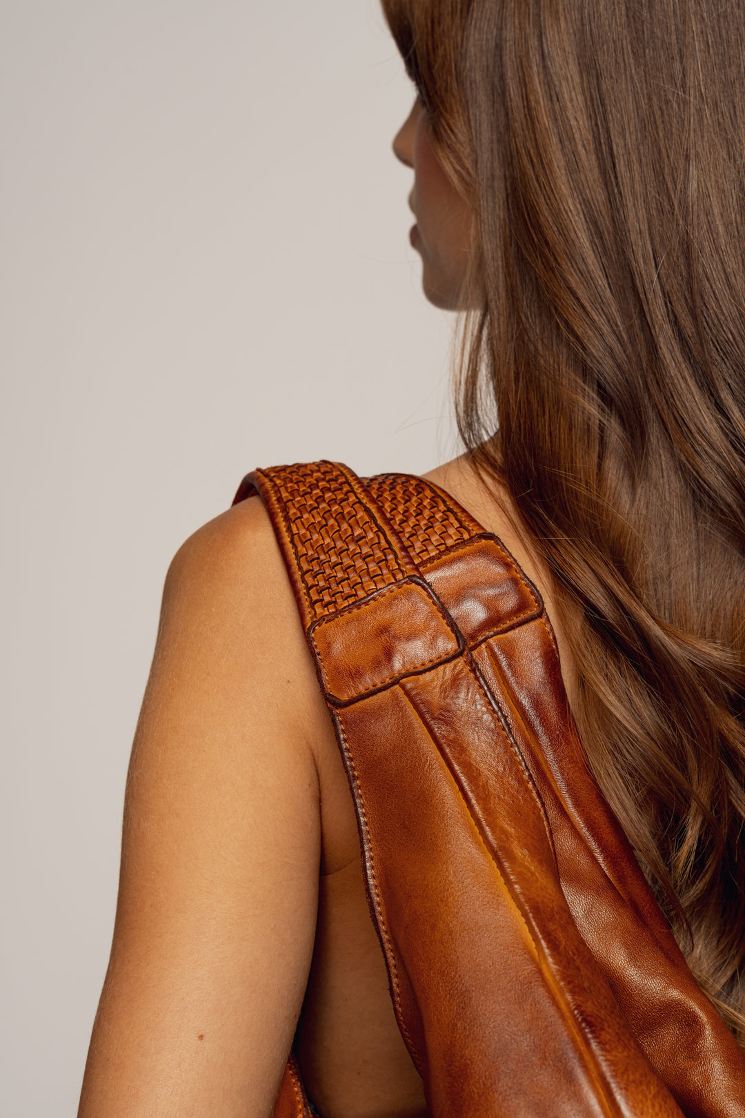 Lusher Carryall Hobo Cognac, Lusher Bayside84 Collab Carryall Hobo, Slouchy Crossbody Hobo, Soft slouchy XL hobo, Hobo Crossbody Bag, Cognac Leather XL Hobo