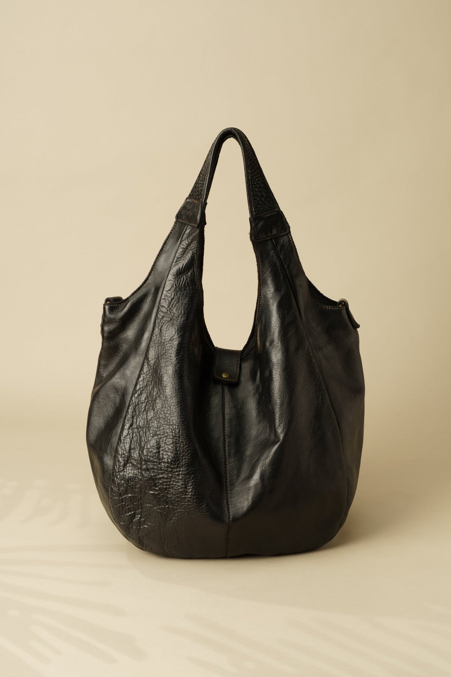 Carryall Crossbody Hobo | Bayside Fashion Nation Italian Leather