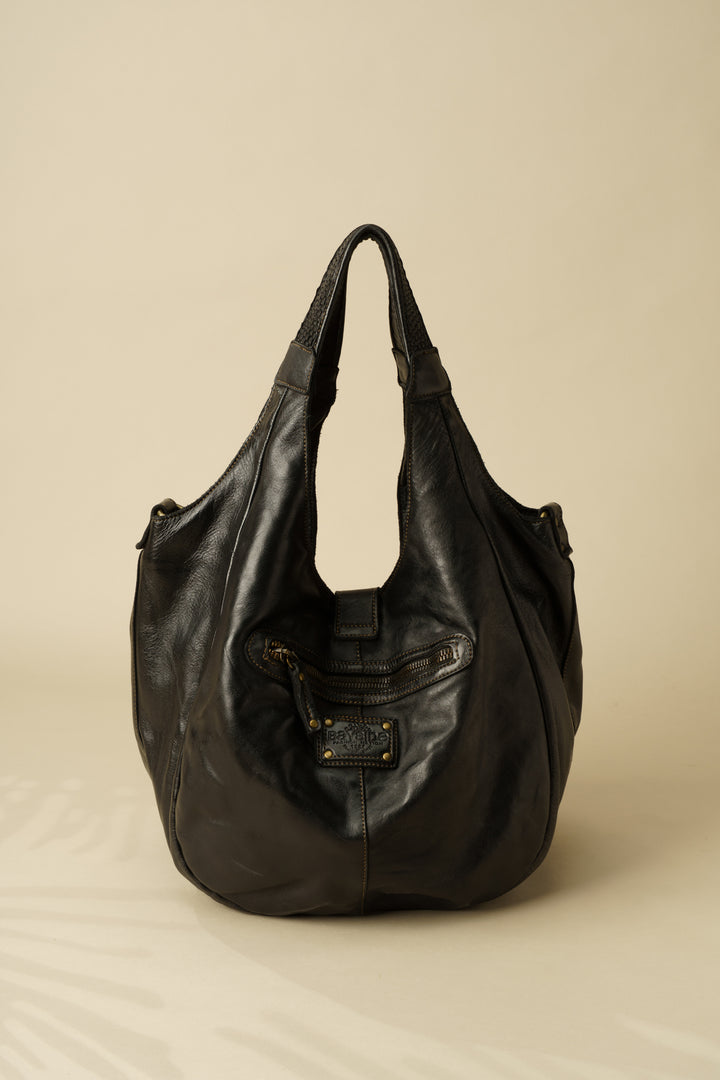 LUSHER CARRYALL Hobo Black, Lusher Bayside84 Carryall hobo