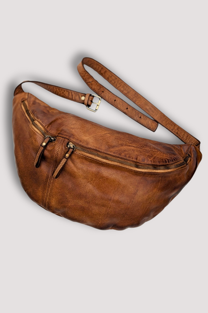 City Sling & Belt Bag  - Cognac Rocks  (sign up for restock alerts)