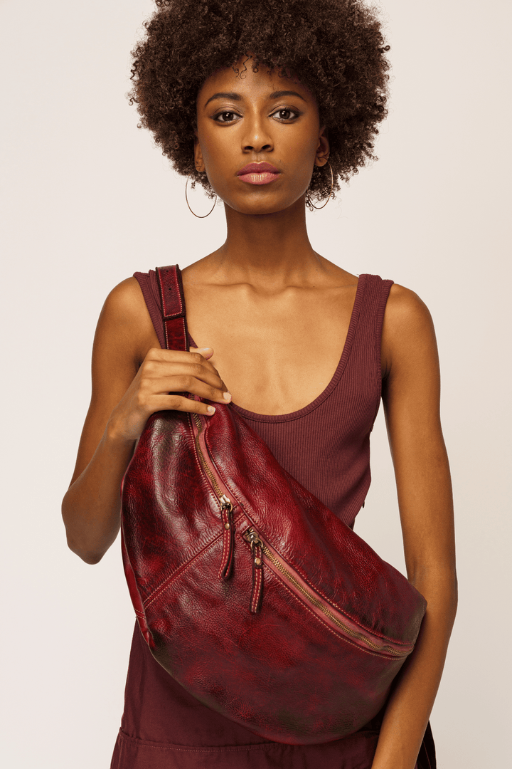 City Sling & Belt Bag  - Wine Bordeaux (sign up for restock alerts)