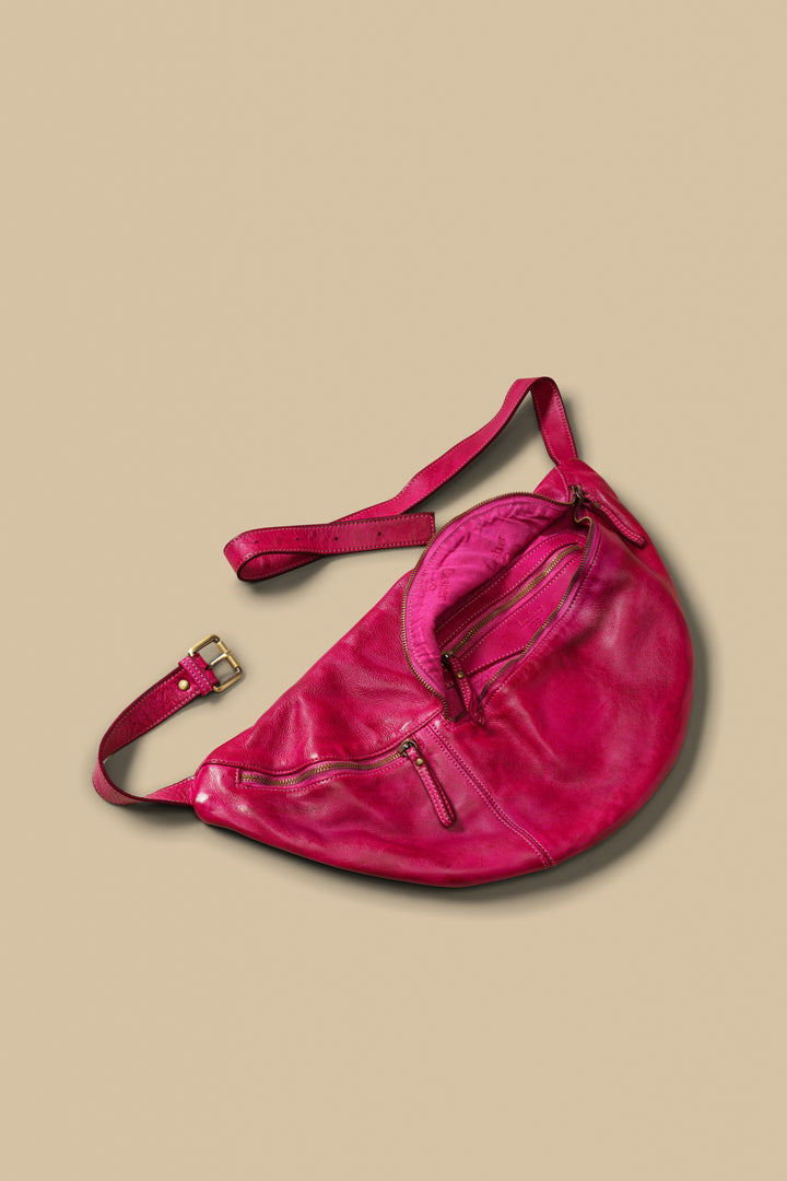 City Sling & Belt Bag  - Stoned Fuchsia