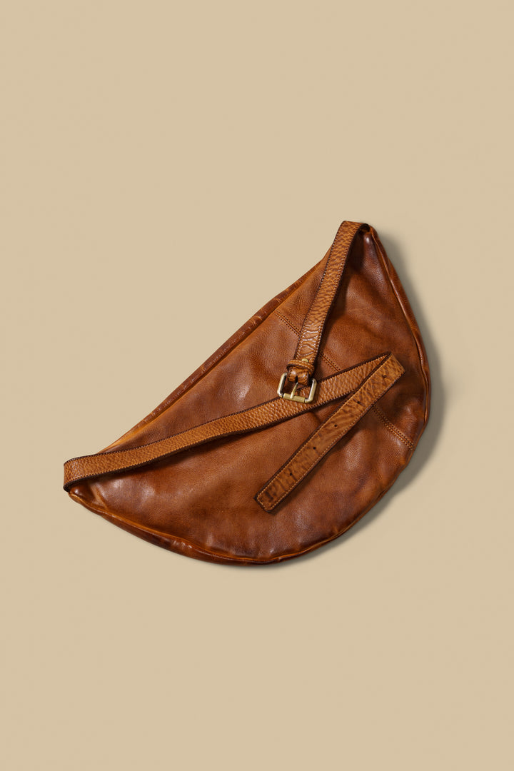 City Sling & Belt Bag  - Cognac Rocks