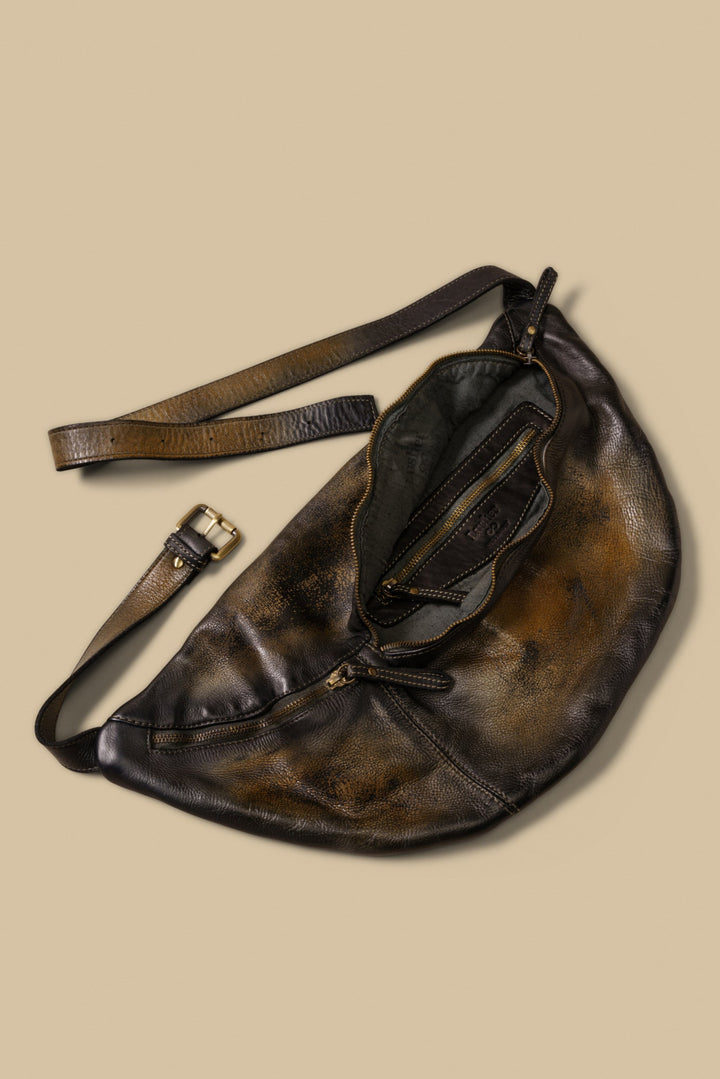 City Sling & Belt Bag  - Raw Onyx