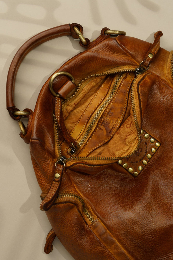 Mini Quest Backpack Purse - Cognac - Collectors Edition