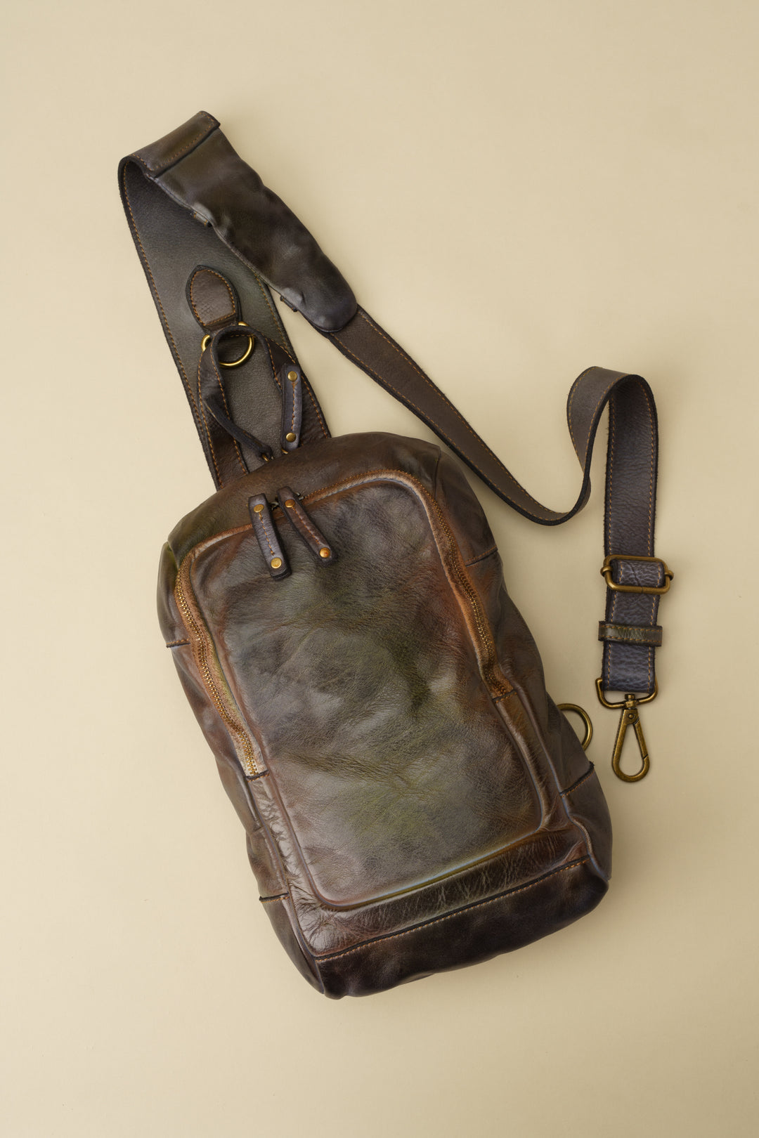 Lusher.co Modena Sling Bag Petrol, Lusher Bayside84 Collab, Lusher Sling Bags