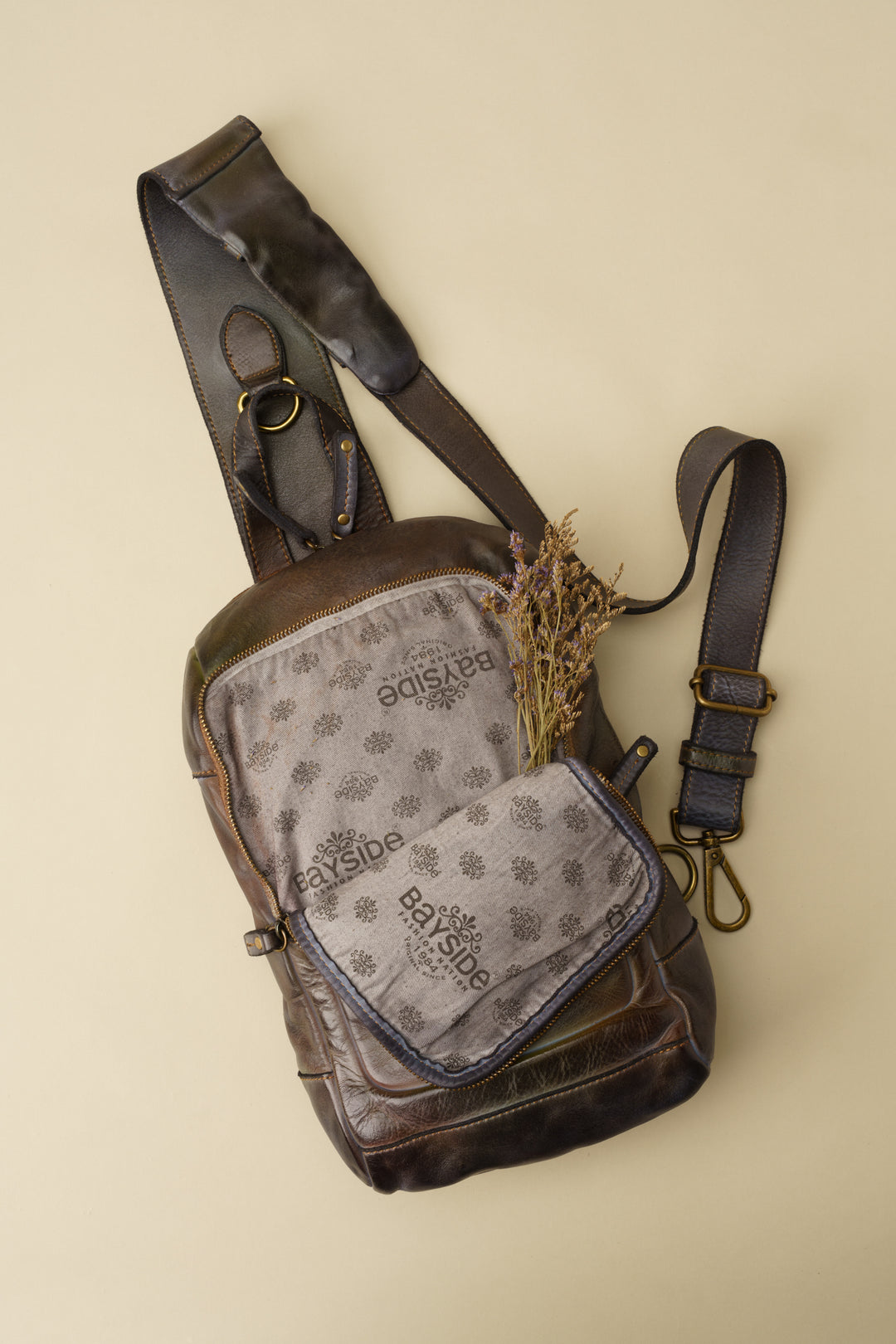 BAYSIDE84 Modena Sling Bag - Petrol