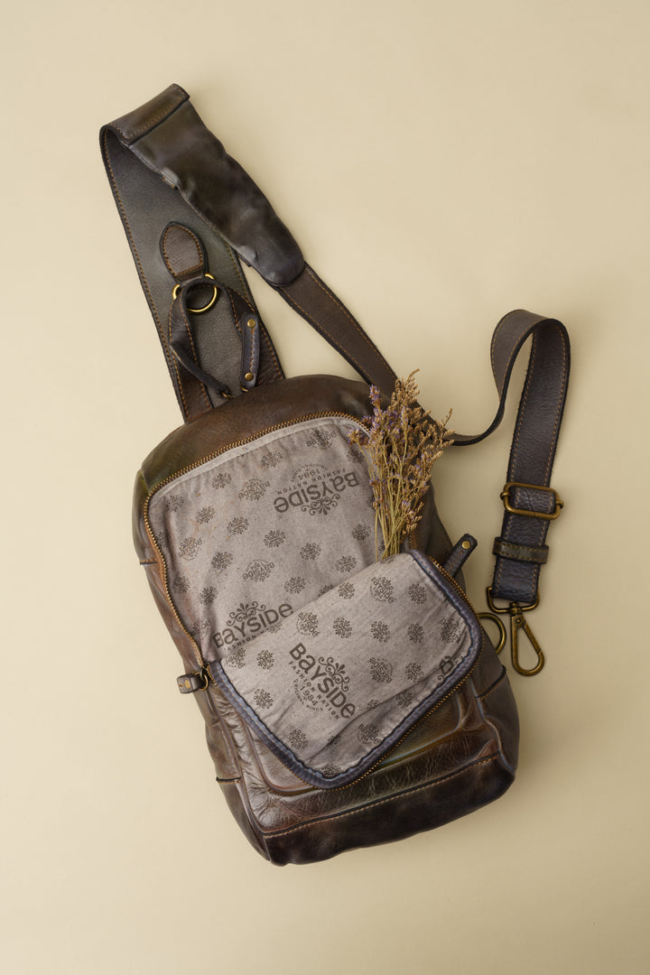 BAYSIDE84 Modena Sling Bag - Petrol