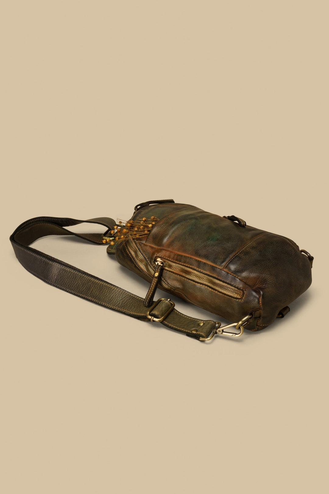 lusher movement sling bag petrol, coach thompson sling bag, coach leather sling bags, vintage leather sling bags, petrol blue leather sling, 