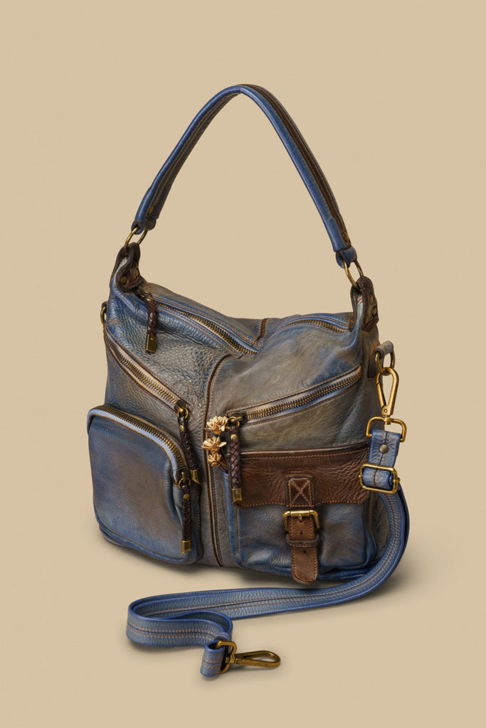Bayside84 Multipocket Shoulder Bag - Antique Blue – LUSHER.co