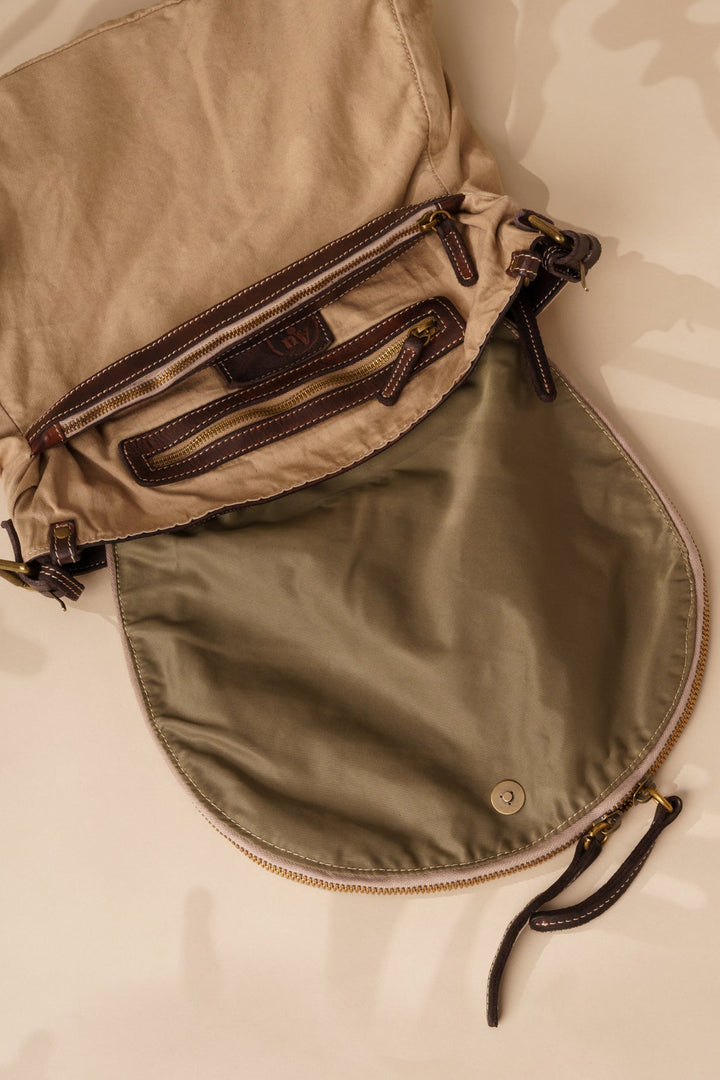 Militare Recycled Nylon Field Bag -  Heritage Olive - LUSHER 