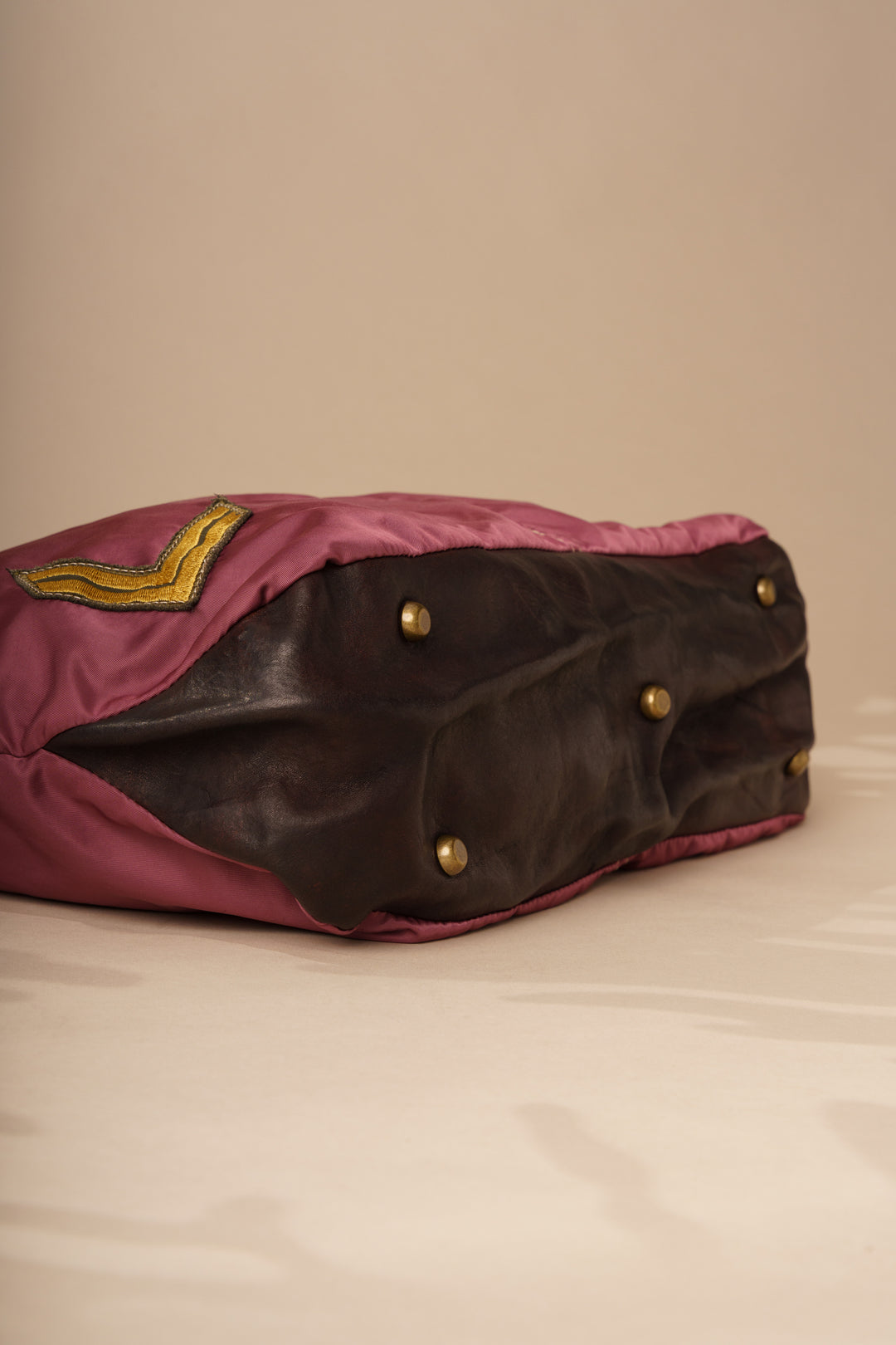 Militare Recycled Nylon Tote - Vintage Rose LUSHER, LIMONTA NYLON BAG,