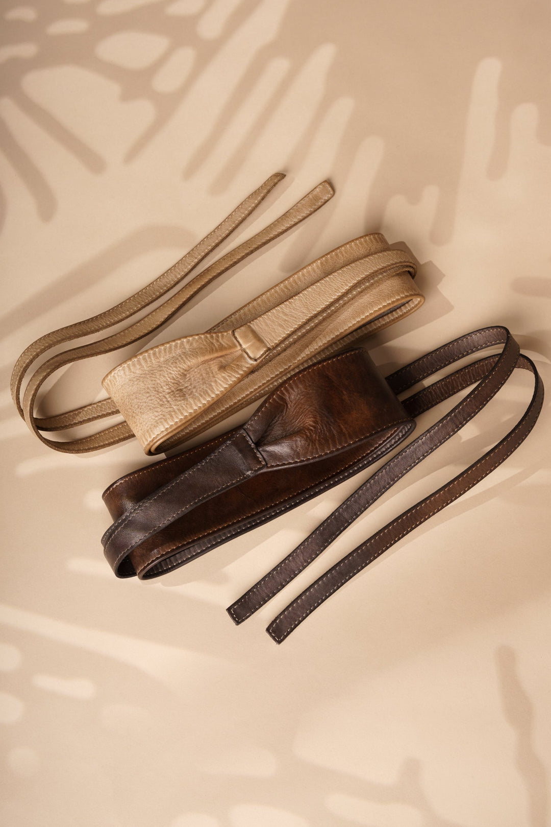OBI BELT VEGETABLED TANNED LEATHER - LUSHER 