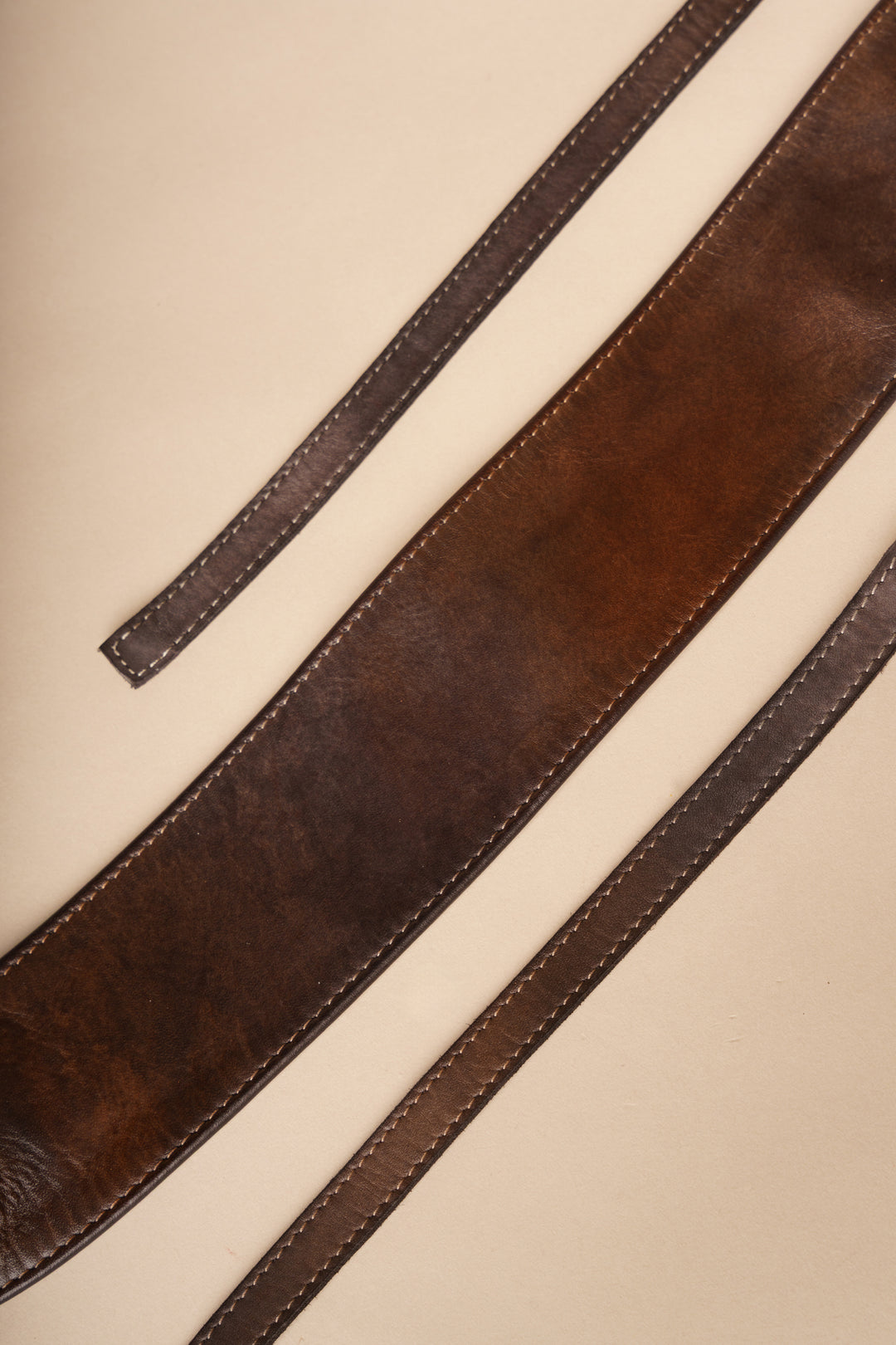 OBI VEGETABLE TANNED LEATHER - BROWN, LUSHER