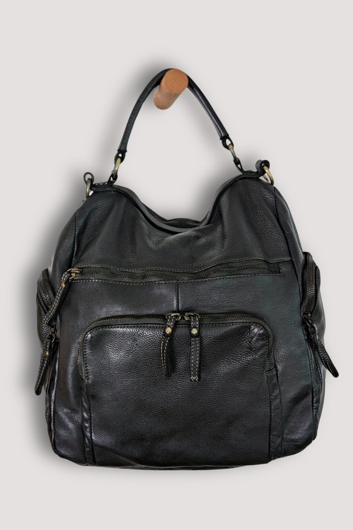 Quest Backpack Purse - Black Out