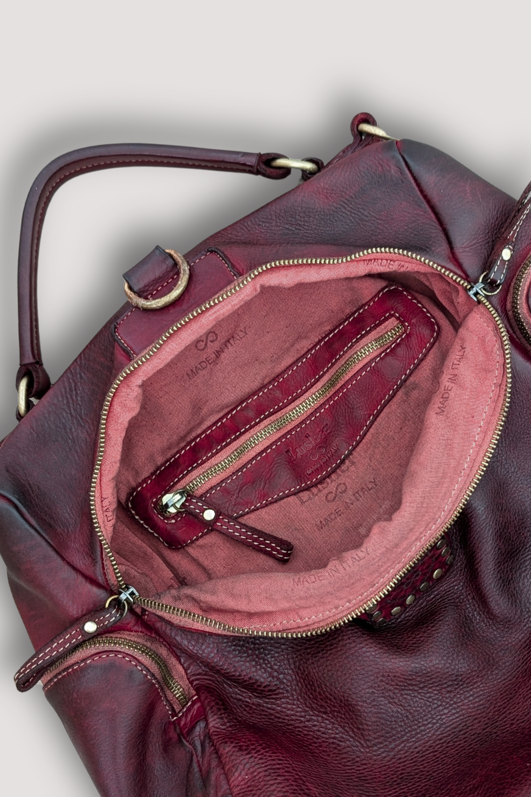 Quest Backpack Purse - Wine Bordeaux  (sign up for restock alerts)