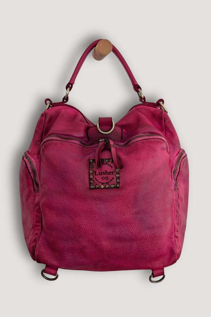 Quest Backpack Purse - Stoned Fuchsia