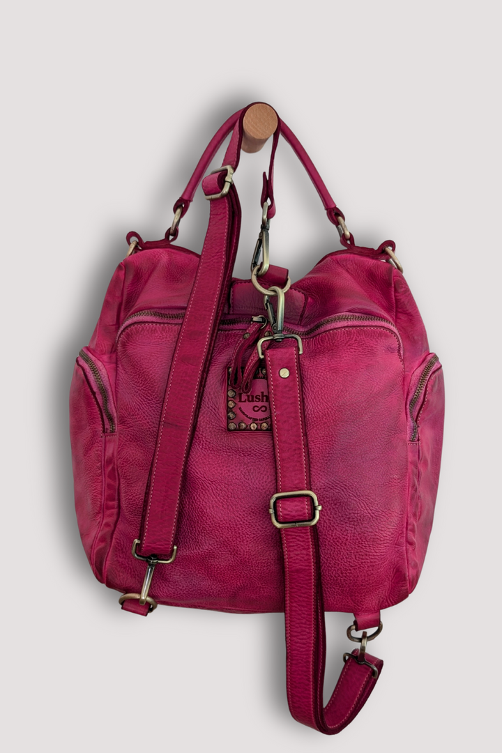 Quest Backpack Purse - Stoned Fuchsia