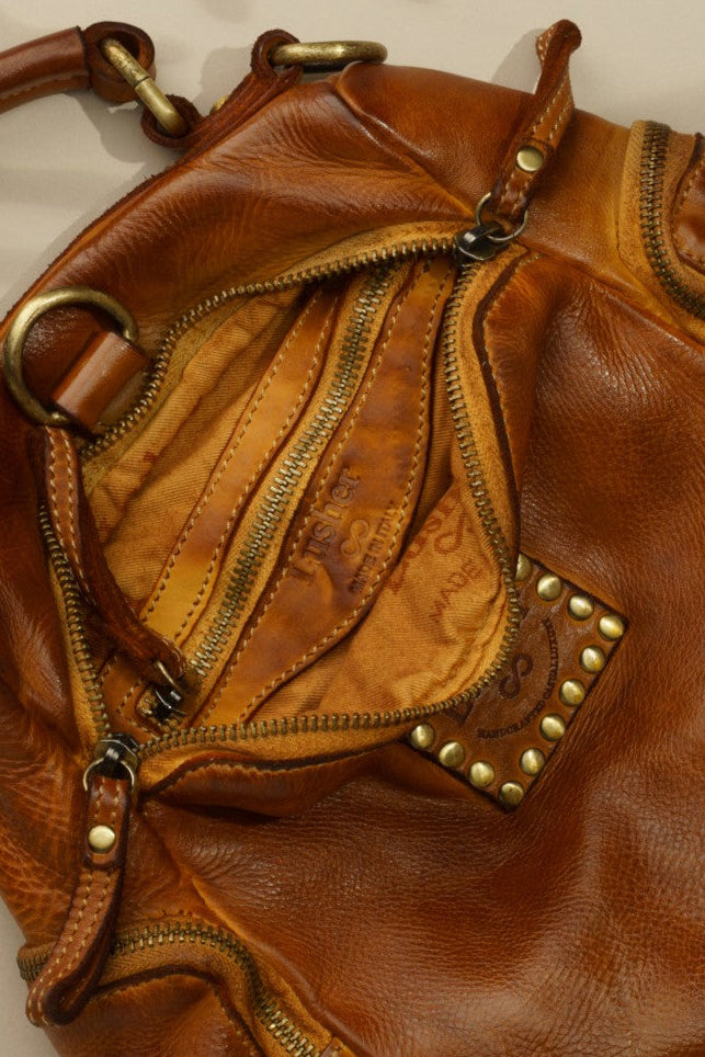 Quest Backpack Purse - Cognac