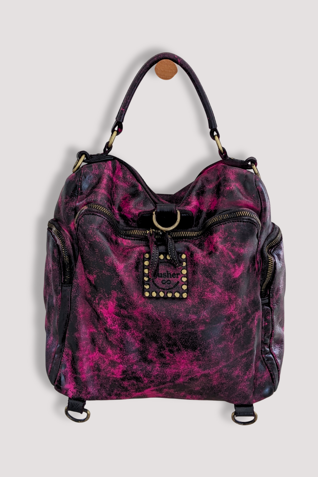Quest Backpack Purse Rebel Fuchsia LUSHER