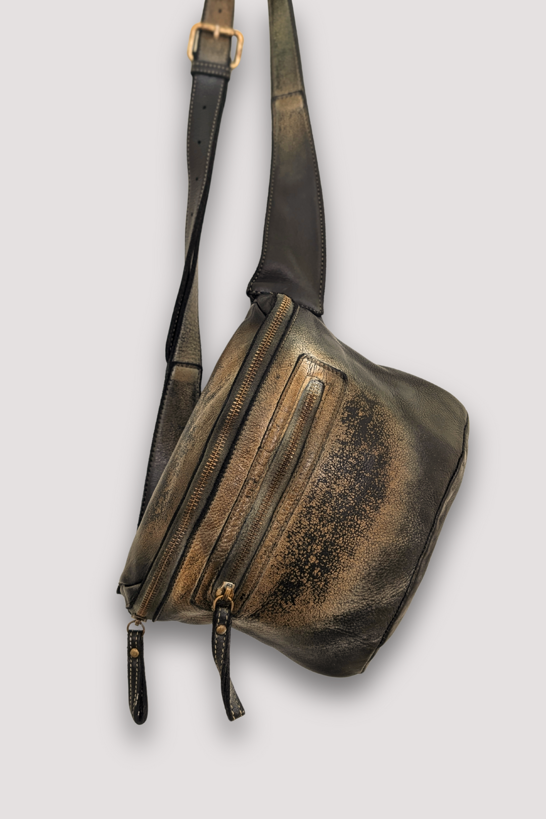 Rider Crossbody Sling Bag - Raw Onyx  (sign up for restock alerts)