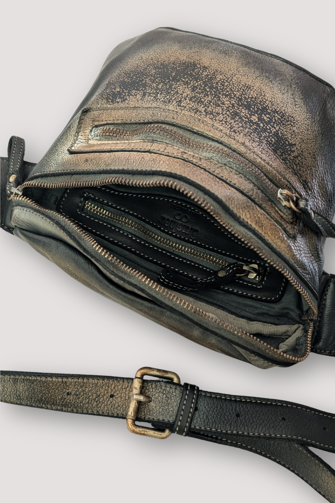 Rider Crossbody Sling Bag - Raw Onyx  (sign up for restock alerts)