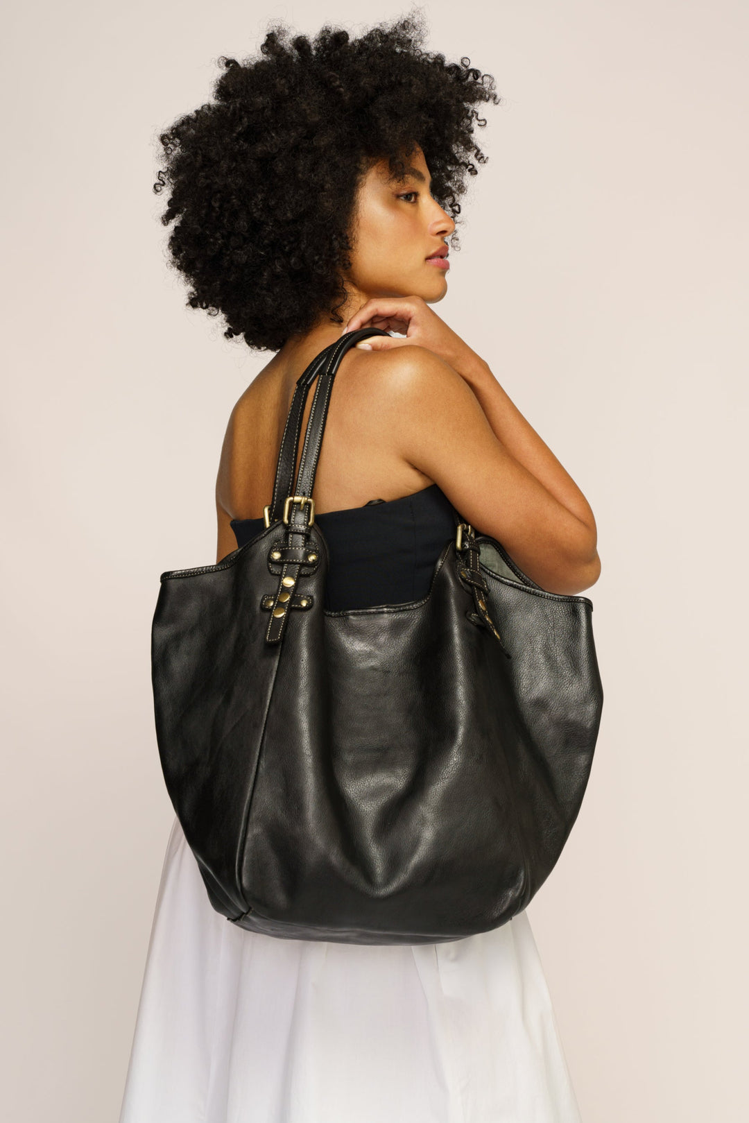 lusher soft and slouchy hobo black, black leather hobo xl,