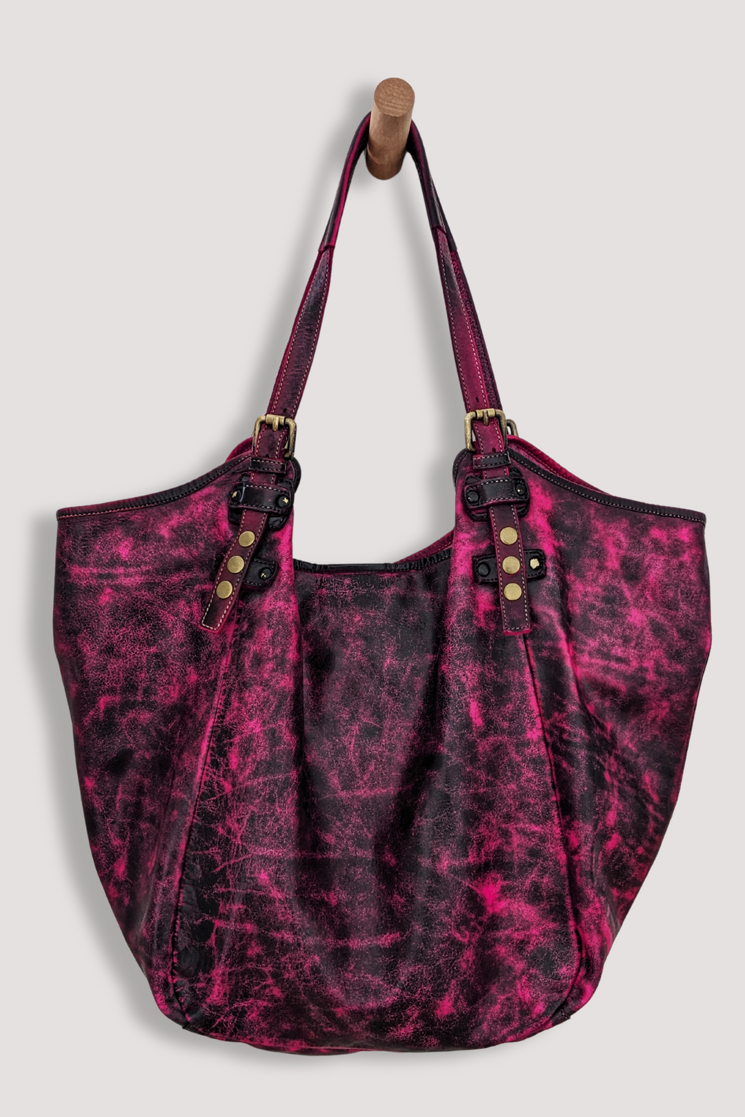 Soft & Slouchy Hobo - Rebel Fuchsia