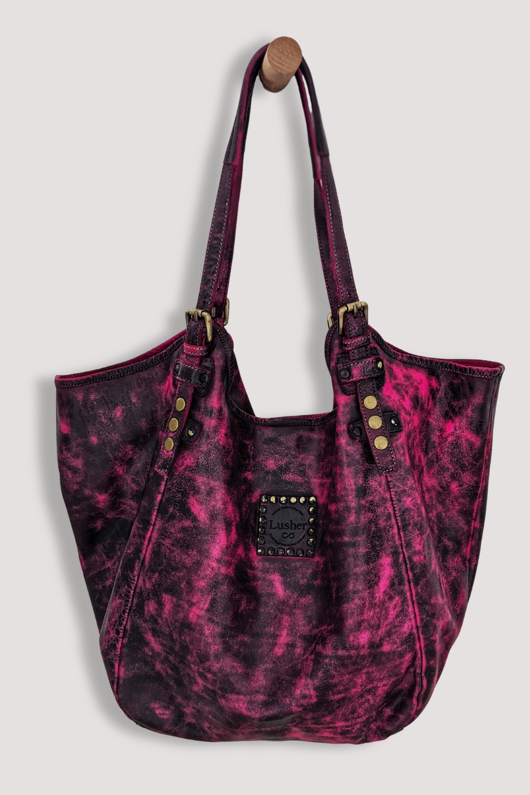 Soft & Slouchy Hobo - Rebel Fuchsia