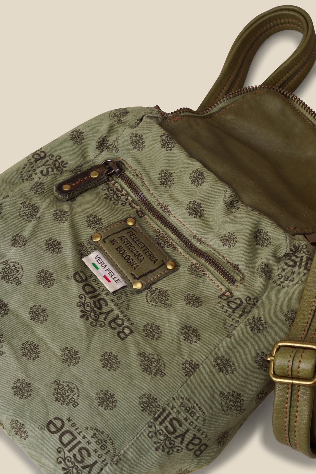 Bayside84 Soft and Slouchy Small Backpack - Sage