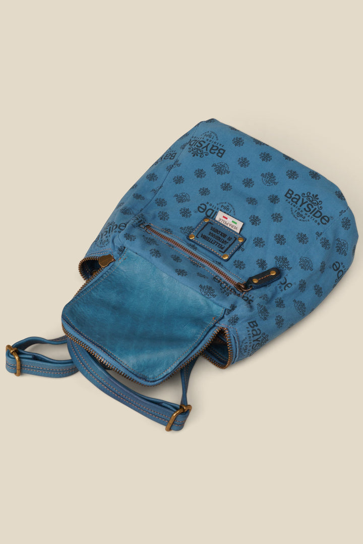 Bayside84 Soft and Slouchy Small Backpack - Blue