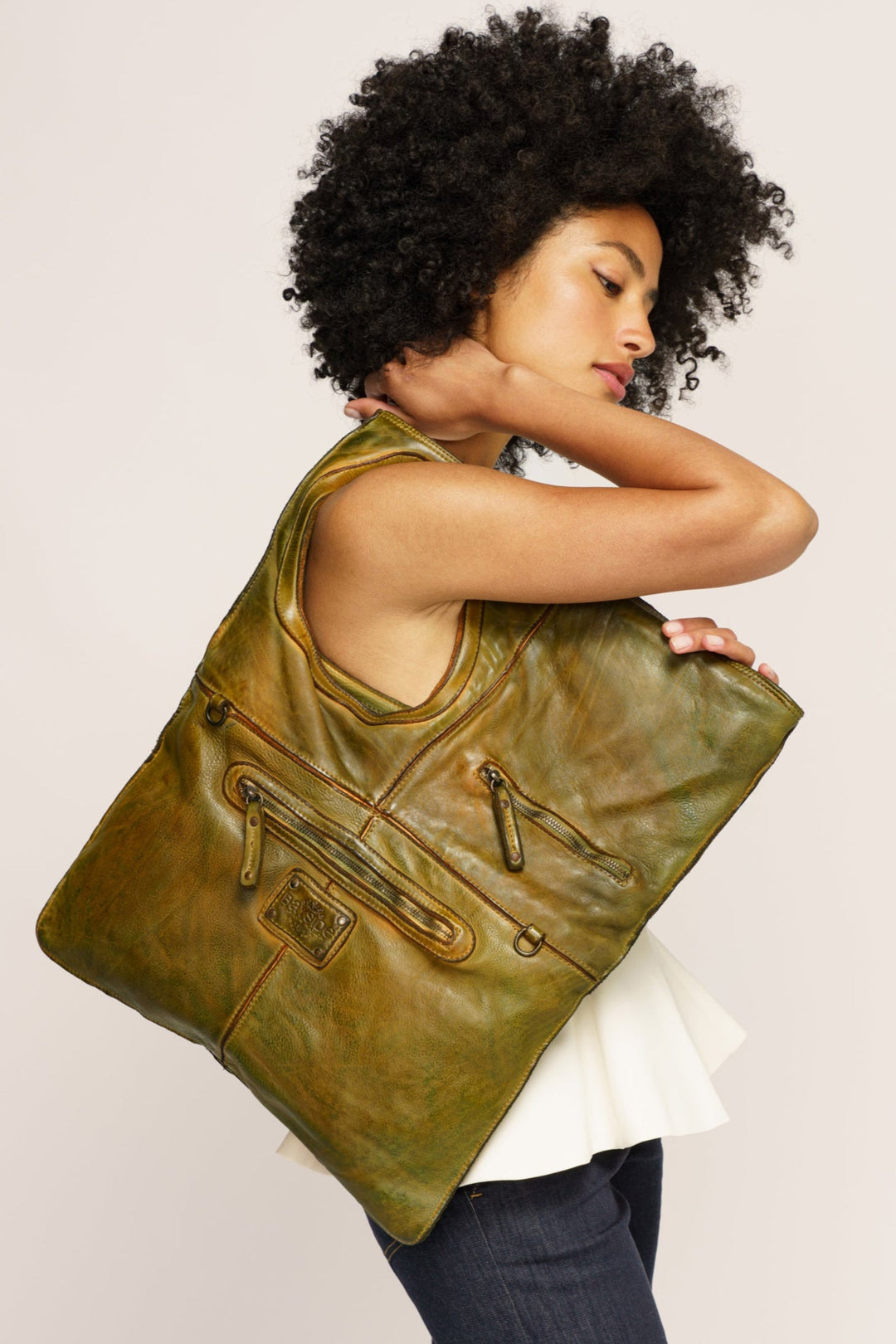 LUSHER STARDUST CONVERTIBLE BAG CAMOUFLAGE GREEN, LUSHER BAYSIDE84 STARDUST BAG, LUSHER + BAYSIDE COLLAB COLLECTION BAGS