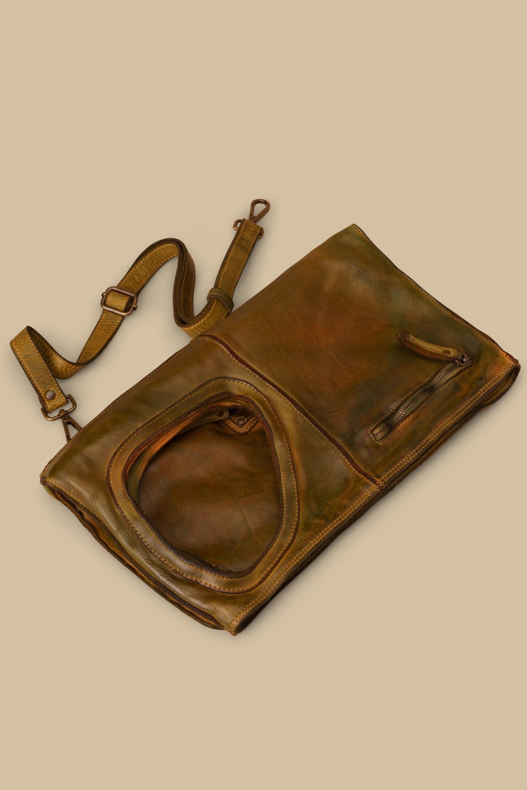 LUSHER STARDUST CONVERTIBLE BAG CAMOUFLAGE GREEN, LUSHER BAYSIDE84 STARDUST BAG, LUSHER + BAYSIDE COLLAB COLLECTION BAGS