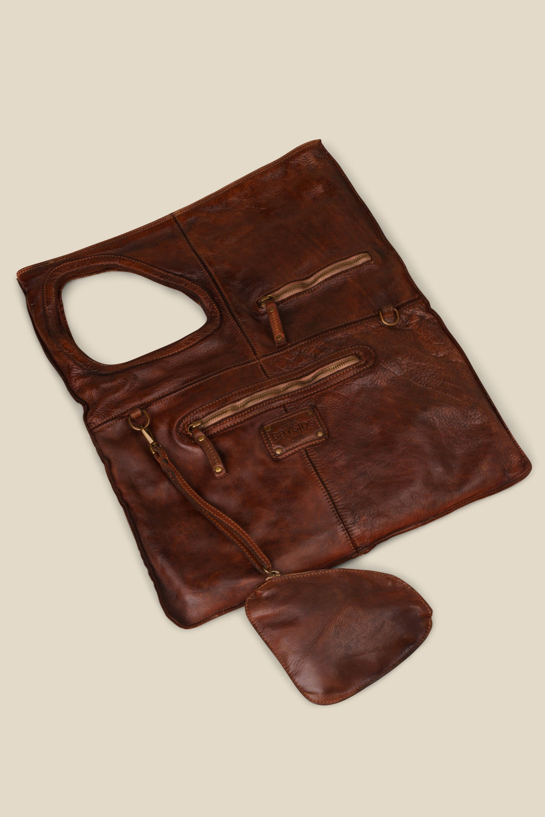 LUSHER STARDUST CONVERTIBLE HOBO,  LUSHER + BAYSIDE84 COLLAB, BAYSIDE84 STARDUST BAG, STATEMENT BAG, ARMHOLE BAG, SOFT ITALIAN LEATHER VINTAGE BAGS, VINTAGE BAGS